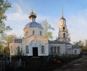 успенский храм. г Ряжск